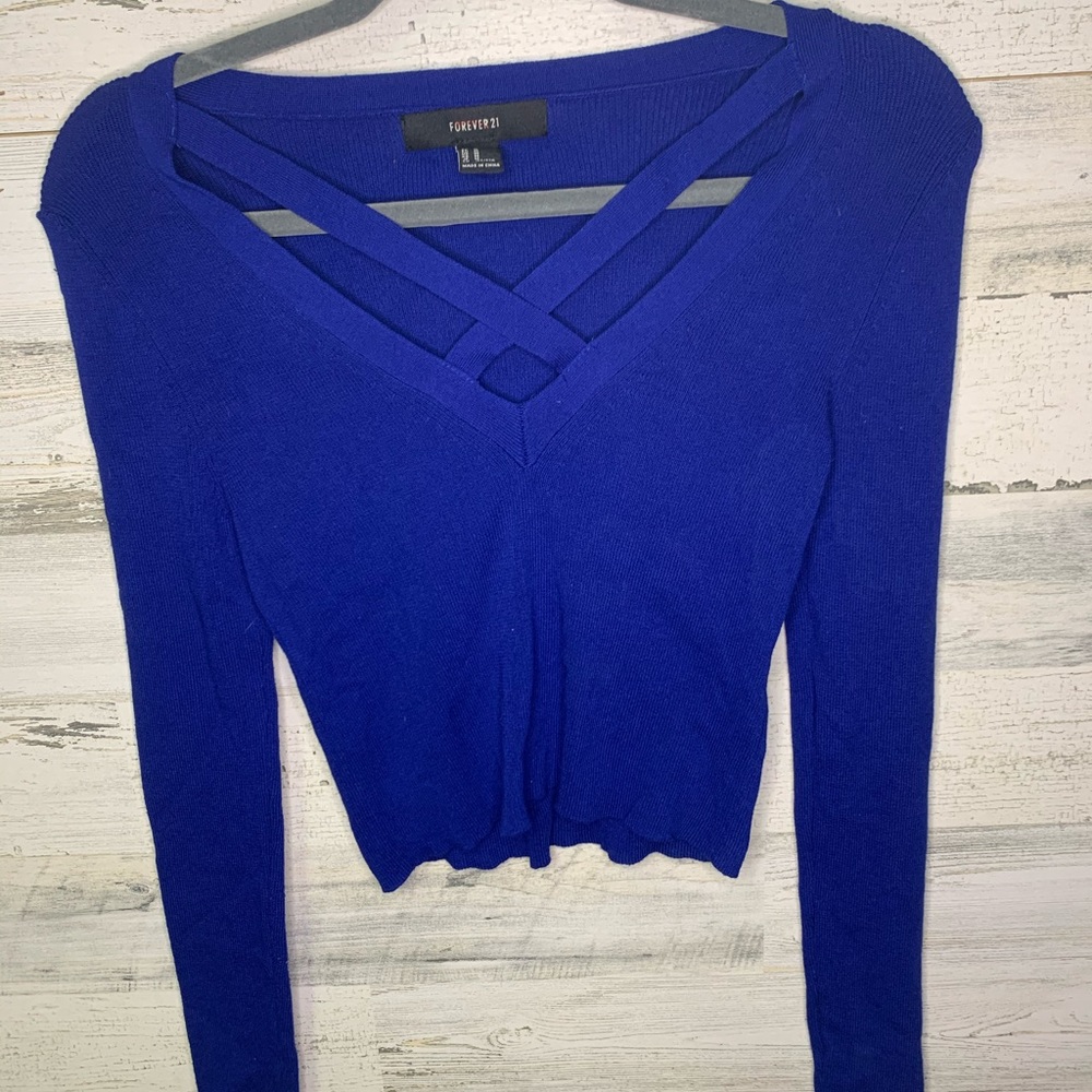 Forever 21 cropped sweater